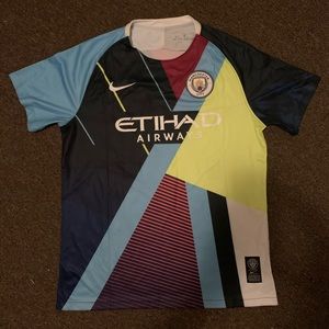 Nike Manchester City Celebration Jersey #10 Aguero